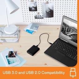 Externe Harde Schijf 4TB USB 3.0 Compact 2.5 inch Data Opslag — thumbnail 3