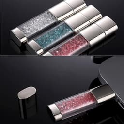 USB Flash Drive - Geheugenstick Pen Drive - Externe Opslag - Waterdicht Schokbestendig - 64GB - Geel Transparant — thumbnail 2