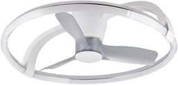 REALITY STOCKHOLM - Plafondventilator - Wit mat - incl. 1x SMD 37 W - Licht apart schakelbaar - Afstandsbediening - Dimbaar - Traploos instelbare lichtkleur - Niet externe dimmerbaar - Timer - Zomer- en wintermodus - 6 snelheidsniveaus — thumbnail 1