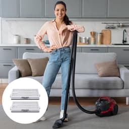 TuseRxln HEPA vervangingsfilter – 2 stuks – Geschikt voor meerdere stofzuigermodellen — thumbnail 2