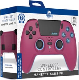 Freaks and Geeks Draadloze Controller - Hall Effect - Bewegingssensor - Vibratie - Cherry Red - PS5 — thumbnail 5