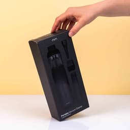 MikaMax Portable Vacuum Cleaner - Draagbare mini stofzuiger - Stofzuiger voor in de auto - Klein stofzuigertje - 3 Opzetstukken - Ook te gebruiken als blazer - Geen Lawaai (70dB) - Lange Accuduur — thumbnail 5