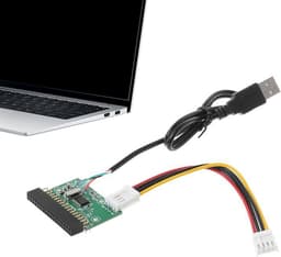 Externe diskettestation - Converter schijf - Gegevens overzetten - Hoge snelheid USB - 20 cm kabel - Zwart — thumbnail 5