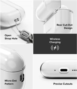 Ringke Air Case Apple AirPods Pro 3 Hoesje TPU Transparant — thumbnail 5