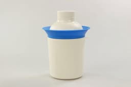 Knopenbereider - Fles Bereider - Keuken Organisatie - Vaatwasmachinebestendig - 16157 Kubieke centimeter - Wit/Blauw — thumbnail 1