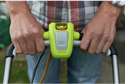 Elektrische Grasmaaier - Loopmaaier Duwmaaier - Gazon Onderhouden - Snoer Gebonden Kracht - 33 cm Snijbreedte - Groen — thumbnail 5