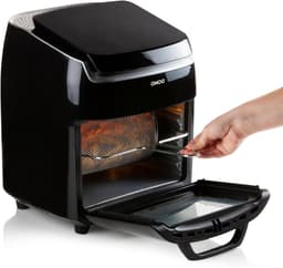 DOMO DO534FR Friteuse met display, timerfunctie, zwart — thumbnail 1
