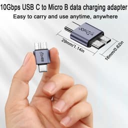 Dailygoods - USB C naar Micro B Adapter voor Externe Harde Schijf — thumbnail 3