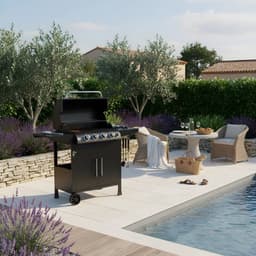 COOKINGBOX – PAARL 4SB – gas barbecue – 4+1 branders — thumbnail 5