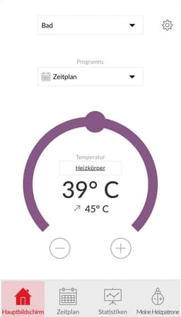 Verwarmingspatroon voor badkamerradiator met app-besturing - Elektrisch verwarmingselement voor handdoeken - 1000 Watt Chroom — thumbnail 4