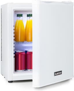 Klarstein Minibar Happy Hour 5-15°C geruisloos 23 dB ledverlichting - Minikoelkast - 23L - voor Hotelkamer voor Partykelder - Stil Compact - Mini Fridge Kleine Koelkast Hotelkoelkast Drankkoeler Compact Koelkast — thumbnail 1