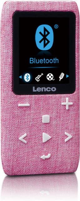 Lenco Xemio-861PK - MP3-speler met Bluetooth® en 8 GB micro SD - Roze — thumbnail 2