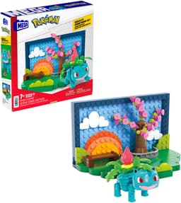 MEGA Pokémon bouwset - Parklandschap Ivysaur Diorama — thumbnail 1
