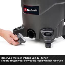 Einhell Elektrische Nat-/Droogzuiger TC-VC 1930 A - 1500 W - 190 mbar - 30 L - 2-delige kunststof buis - 250 cm zuigslang - Automatisch stopcontact: 2000 W — thumbnail 4