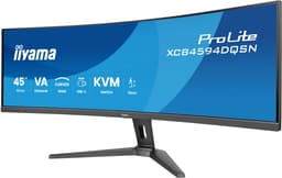 iiyama ProLite XCB4594DQSN-B1 - 45 inch - DQHD - VA - USB-Hub (3x) - Verstelbaar - USB-C Dock - KVM - Curved — thumbnail 5