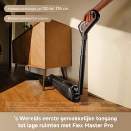 MOVA M50 Ultra – Opvouwbare 2-in-1 Vloerreiniger voor Nat & Droog - 22.000 Pa Zuigkracht - 100 °C Zelfreiniging - Draadloos & Flexibel Design — thumbnail 4