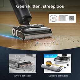 Roborock F25 XT-Vloerreiniger-Nat Droog Stofzuiger-draadloos-Elektrische dweil-20000Pa-AI-ondersteunde wielen-app-bediening-Slimme vuildetectie-Automatische Zeepdosering-Anti-Klit Borstel-Zelfreinigend & 90°C Sneldrogend-180° Plat Ontwerp — thumbnail 5