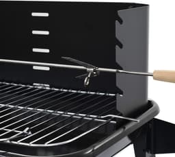 ProGarden Houtskoolbarbecue 86,5 cm zwart — thumbnail 5