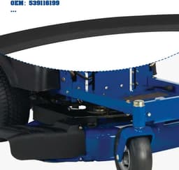 Grasmaaier 539116199 539116199 1/2 x 82 inch, compatibel met Dixon Mower ZTR1001 ZTR3014 - ShopVlot — thumbnail 5