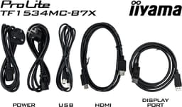 Iiyama TF1534MC-B7X kassamonitor 38,1 cm (15 inch) 1024 x 768 pixels XGA-aanraakscherm — thumbnail 2