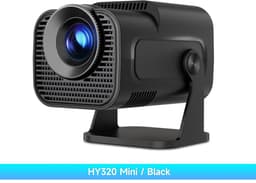 ROOTY Projector - Beamer - Draagbare projector - 4K - Mini beamer - Draaibaar - Zwart — thumbnail 1