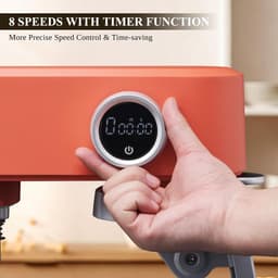 Krachtige Keukenmachine Volledig Metaal met 5 Liter Capaciteit en Timer — thumbnail 5