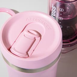 AeroPress Go Plus Roze Koffiezetter met Thermobeker & Filters — thumbnail 3