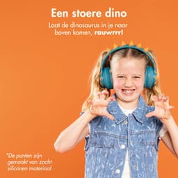 imoshion Kinder Koptelefoon Dino - Bluetooth en Decibelbegrenzer - Draadloze Koptelefoon Kinderen — thumbnail 2