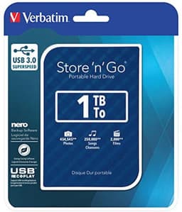 Draagbare Harde Schijf 1 TB USB 3.0 - Blauw — thumbnail 5