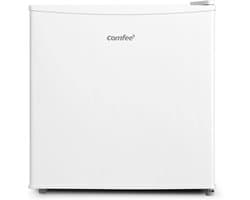 Mini Koelkast 43L met IJsblokjes Compartment - Klein voor Slaapkamer en Kantoor, In hoogte verstelbare Voetjes, Energiekosten 100 kWh/jaar, Witte Koelkast