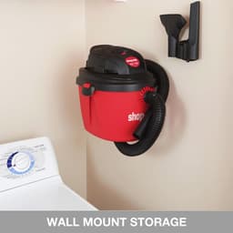 Compacte Nat-en Droog Stofzuiger 7,6 L met Opvouwbare Handgreep en Multifunctionele Accessoires — thumbnail 5