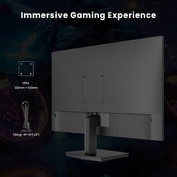 KTC H27T27 Gaming Monitor, 27-inch 2560x1440 QHD IPS-scherm, 100Hz verversingssnelheid, HDR10, 1ms responstijd, Adaptive-Sync, Low Blue Light en Flicker-Free, VESA-muurbevestiging, 2*HDMI 2.0, 1*DP 1.4, 1*hoofdtelefoonaansluiting — thumbnail 2