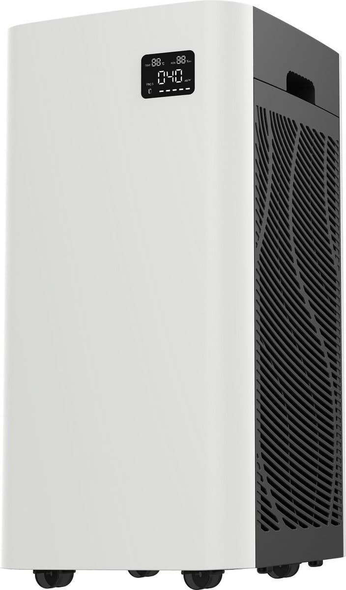 Zazitec AIR9 Luchtreiniger 96m² - CADR 800m³ p/u - HEPA-filter 99,97% Pollen, Virussen, Fijnstof, Bacteriën etc. - Air Purifier - WIT — afbeelding 1