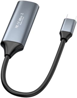 Video Capture Card HDMI naar USB-C - 4K adapter kabel connector - geschikt voor o.a. laptop, Nintendo Switch, PlayStation, Xbox, Windows, MAC - Game Capture - live streaming - zwart — thumbnail 2
