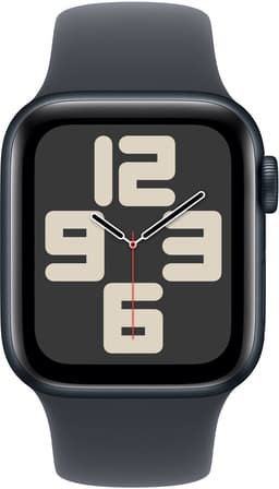 Apple Watch SE 2024 40mm Midnight Aluminium Case with Midnight Sport Band - S/M — thumbnail 4