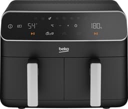 Beko FRL5388B Dubbel 4,25 l Vrijstaand 2400 W Heteluchtfriteuse Zwart — thumbnail 1