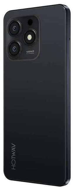 HOTWAV Note 13 Max - smartphones zonder abonnement - 256 GB - 5160 mAh - 4G Dual SIM - Face ID - GPS - Vingerafdrukherkenning - Zwart — thumbnail 3