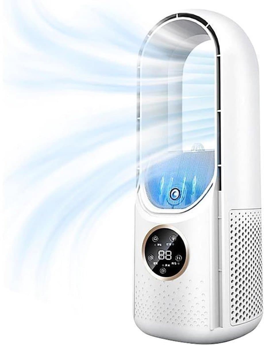 Draagbare airconditioner - 3-in-1 - Ventilator - Luchtbevochtiger - Timer van 8 uur — afbeelding 1