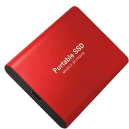 Externe Opslagschijf - Draagbare Harde Schijf - Gegevens Uitbreiden - Lichtgewicht Slank Ontwerp - 7.5 cm - Rood — thumbnail 4