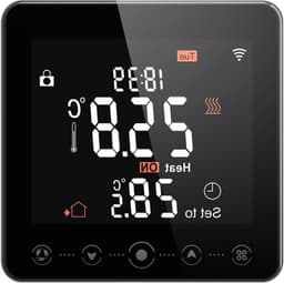 Slimme Thermostaat - Temperatuurregelaar - Energie Besparen - Wekelijks Programmeerbaar - 3A - Wit — thumbnail 1