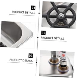 Glazen Spoeler - Fles Wasmachine - Bar Schoonmaken - Automatische Hoge Druk - 17.5x16x9.5cm - Zilver — thumbnail 5