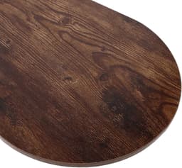 Mixer Onderlegger - Keukenmachine Mat - Aanrecht Beschermen - Massief Hout - 38.5 x 26.7 cm - Bruin — thumbnail 3