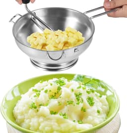 Handmatige Voedselhakker - Keukenmixer Groente - Snel Ingrediënten Maken - 3 Verwisselbare Schijven - 32 x 23 x 9 cm — thumbnail 3