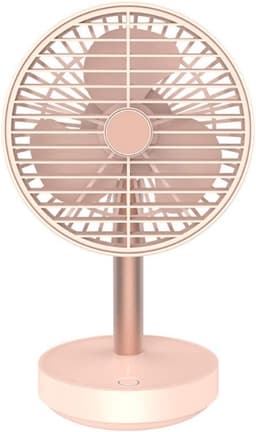 Bureau Ventilator - Persoonlijke Koeler - Verkoeling Binnen - 4 Snelheden - 165x140x295 mm - Roze — thumbnail 1