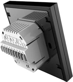 Slimme Thermostaat - Kamerthermostaat Verwarming Koeling - Comfort Thuis Creëren - 0.5 Graden Nauwkeurigheid - 2P WIFI - Zwart — thumbnail 3