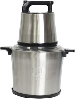 Keukenmachine Mixer - Elektrische Blender - Ingrediënten Verwerken - Roestvrijstalen Ontwerp - 10L Capaciteit - Zilverkleurig — thumbnail 1
