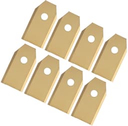 Dailygoods- Gazonrobotbladen 45 Stuks - Vervangingsmaaibladen - Roestvrij Staal - Hoge Hardheid - Duurzaam - Efficiënte Snijprestaties - Robotmaaiermes — thumbnail 5
