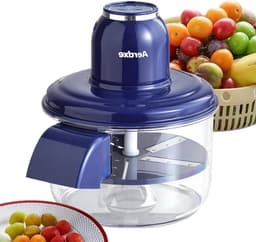 Druivenpelmachine - Keuken Gadget - Fruit Voorbereiden - Automatische Schilfunctie - 20x20x18cm - Wit — thumbnail 1