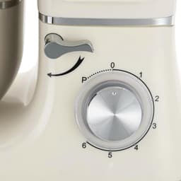 Keukenmachine - Roer- en kneedmachine - Bakken en mixen - LCD timer functie - 62 liter kom - Wit — thumbnail 2