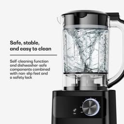 SnelShoppen - Multifunctionele Keukenmachine met Mixer - 1200 W, 2L Kom, 1,75L Mixer, 6 Programma's, Sapcentrifuge en Vleesmolen, Keukenapparaat voor — thumbnail 3